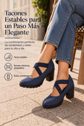 Paloma | Zapatos de Tacón con Tiras Cruzadas