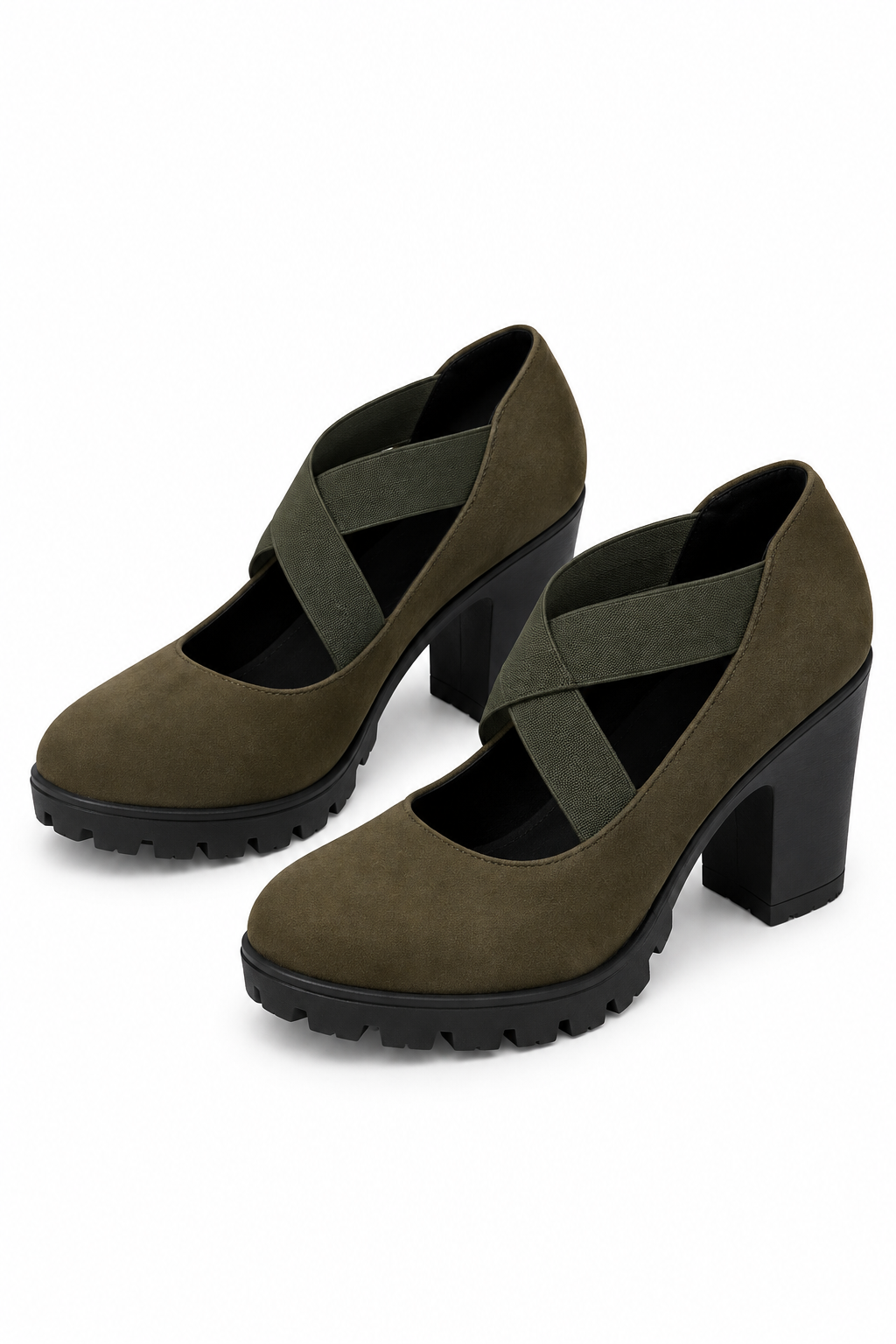 Paloma | Zapatos de Tacón con Tiras Cruzadas